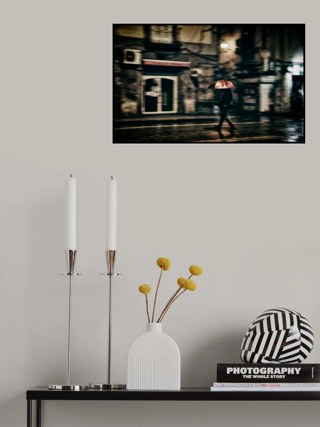 Through the rain Poster och Canvastavla