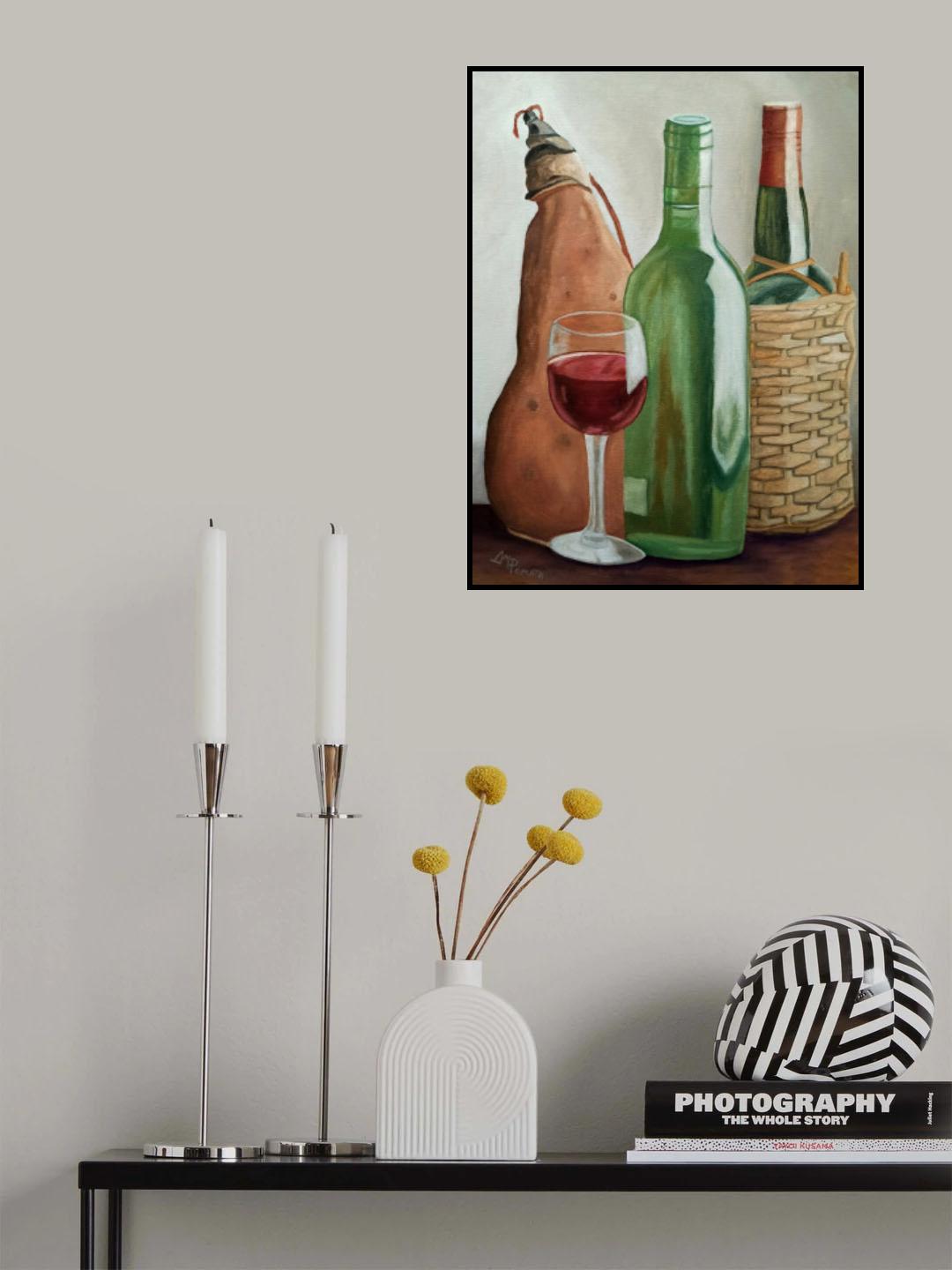 In the Winery Poster och Canvastavla