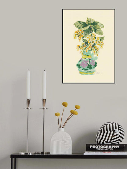 Blooming Linden In Vase