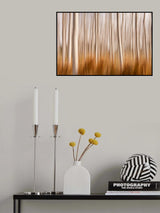 Spring Impressions in a Poplar Fields Poster och Canvastavla