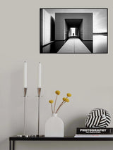 Minimalism Square Building Poster och Canvastavla