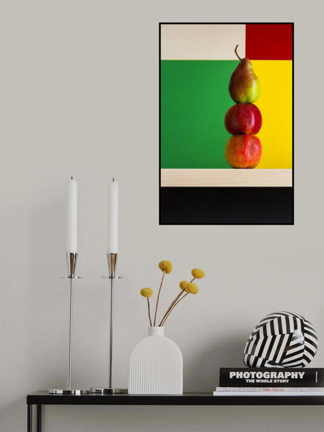 Apples and pear Poster och Canvastavla