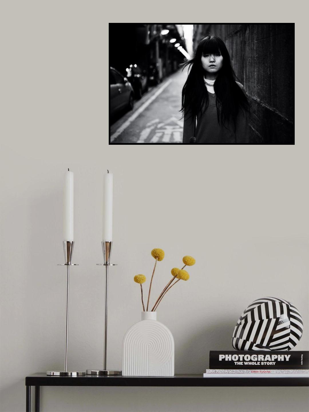 Wind of back alley Poster och Canvastavla