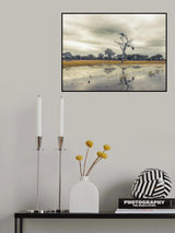 Moody day in Africa Poster och Canvastavla