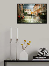 Tastevere after the rain Poster och Canvastavla