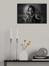 Omo Valley Girl Poster och Canvastavla