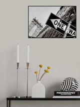 Manhattan Bridge One Way Poster och Canvastavla