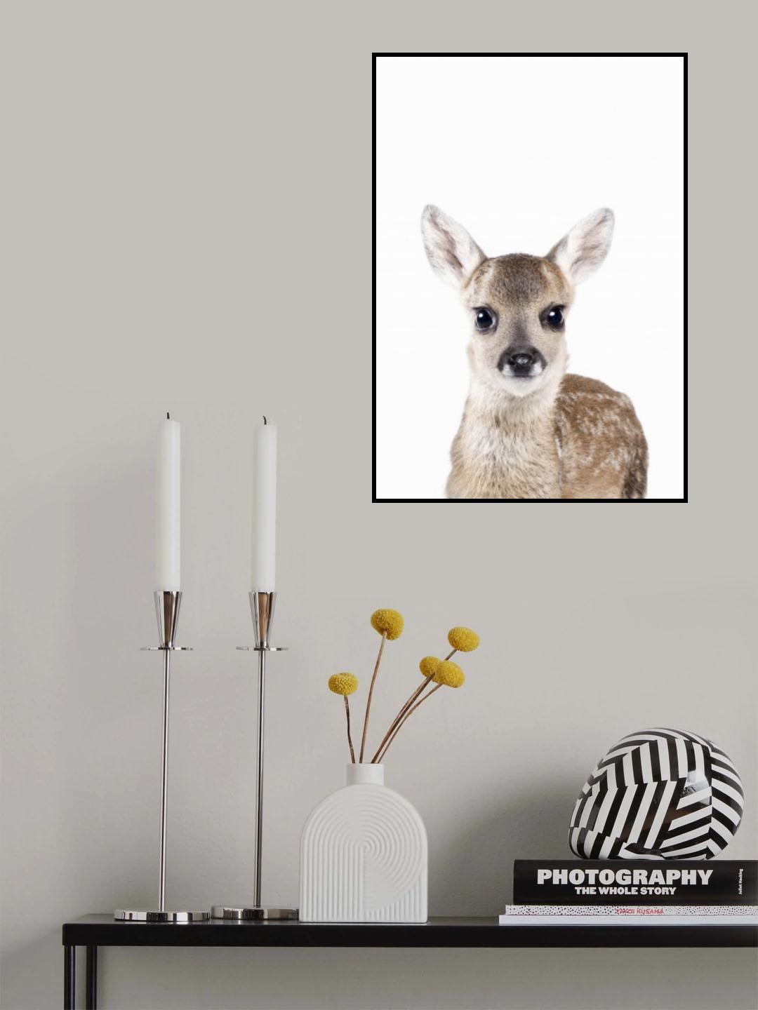 Baby Deer Poster och Canvastavla