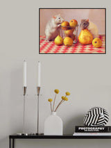 "Still life" with pears :) Poster och Canvastavla