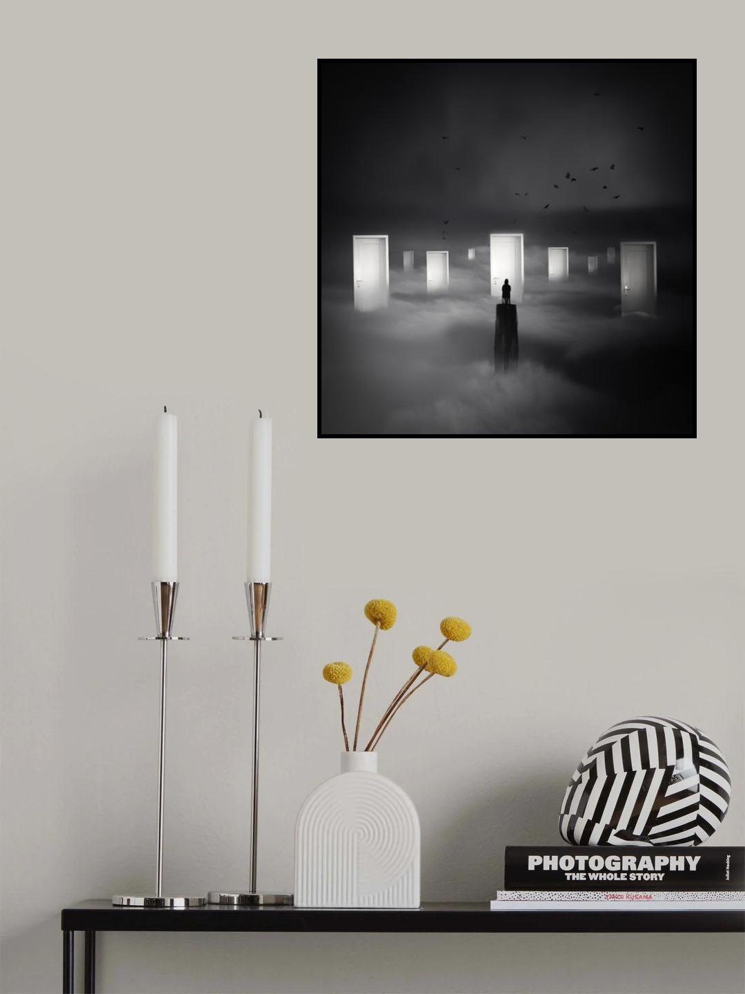 Which door should it be? Poster och Canvastavla