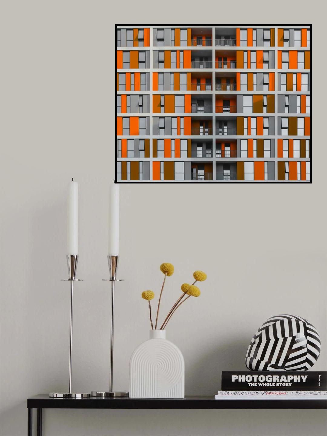 Color Facade Poster och Canvastavla
