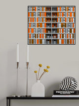 Color Facade Poster och Canvastavla