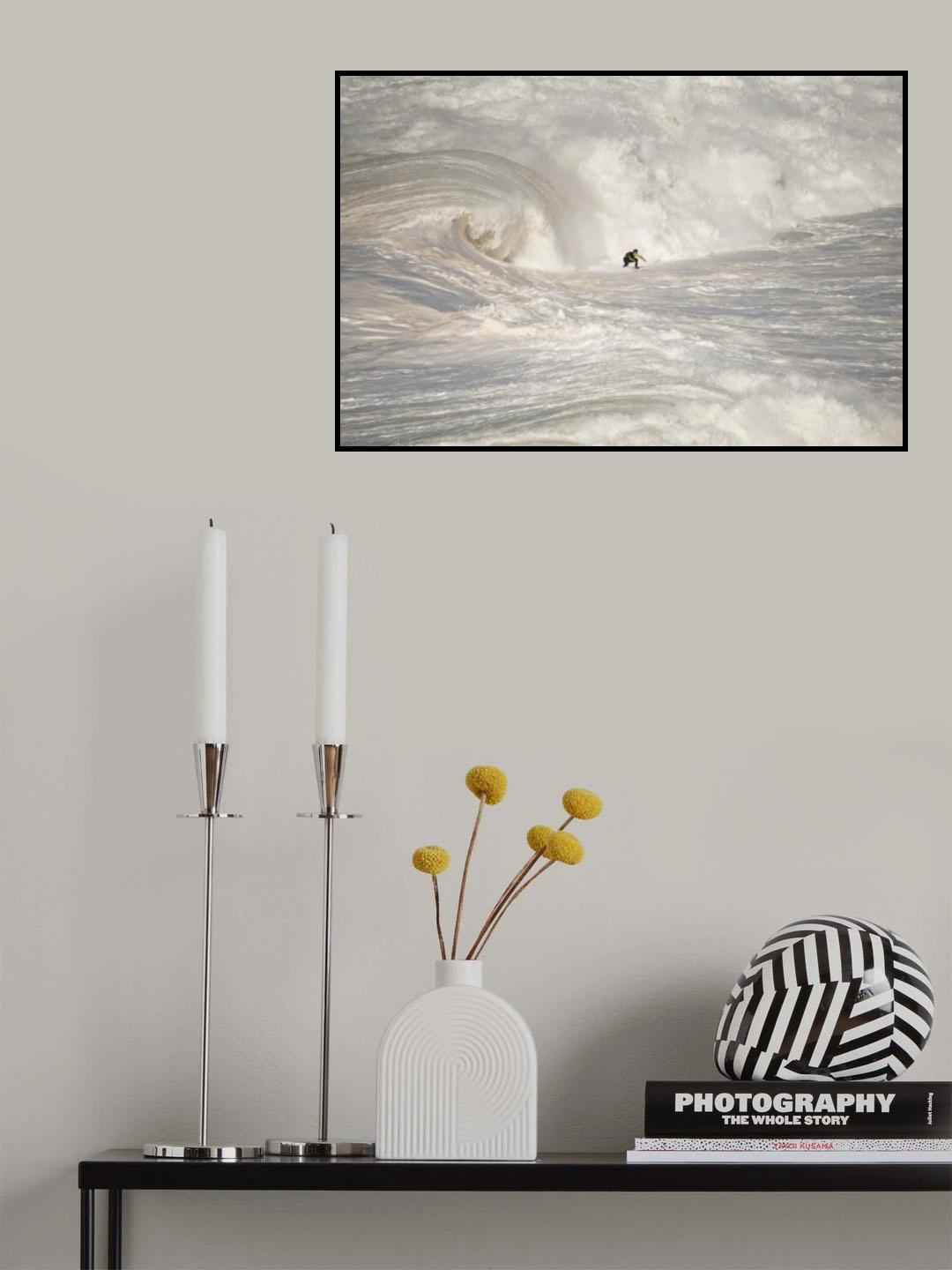 Nazaré North Canyon Poster och Canvastavla