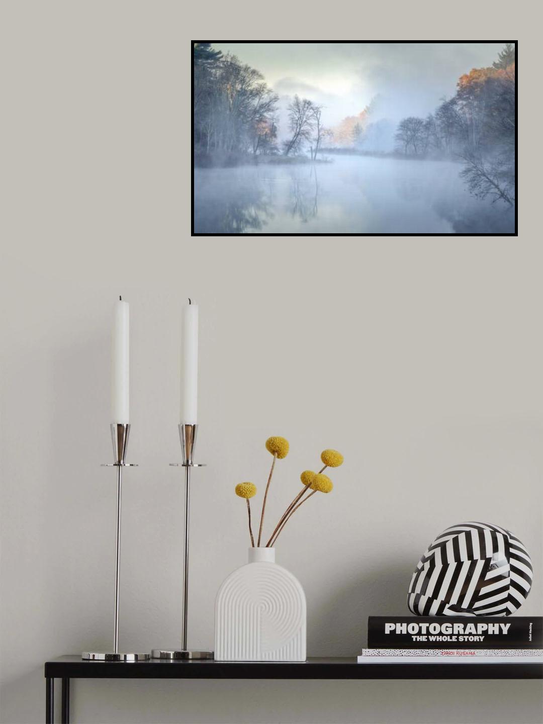 Misty morning Poster och Canvastavla