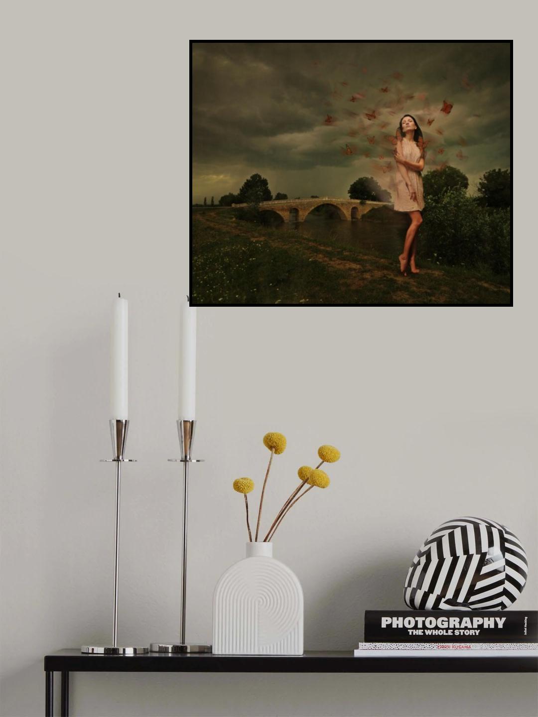 Papillon Poster och Canvastavla