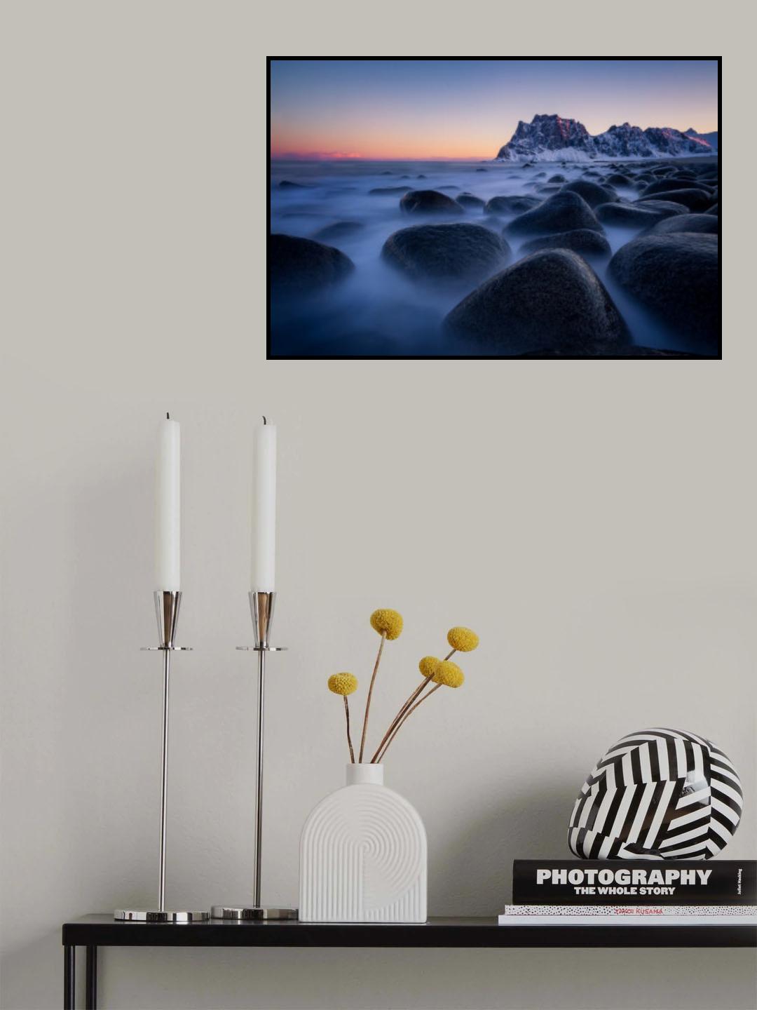 Lofoton Beach Poster och Canvastavla