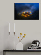 Mountain Village Poster och Canvastavla