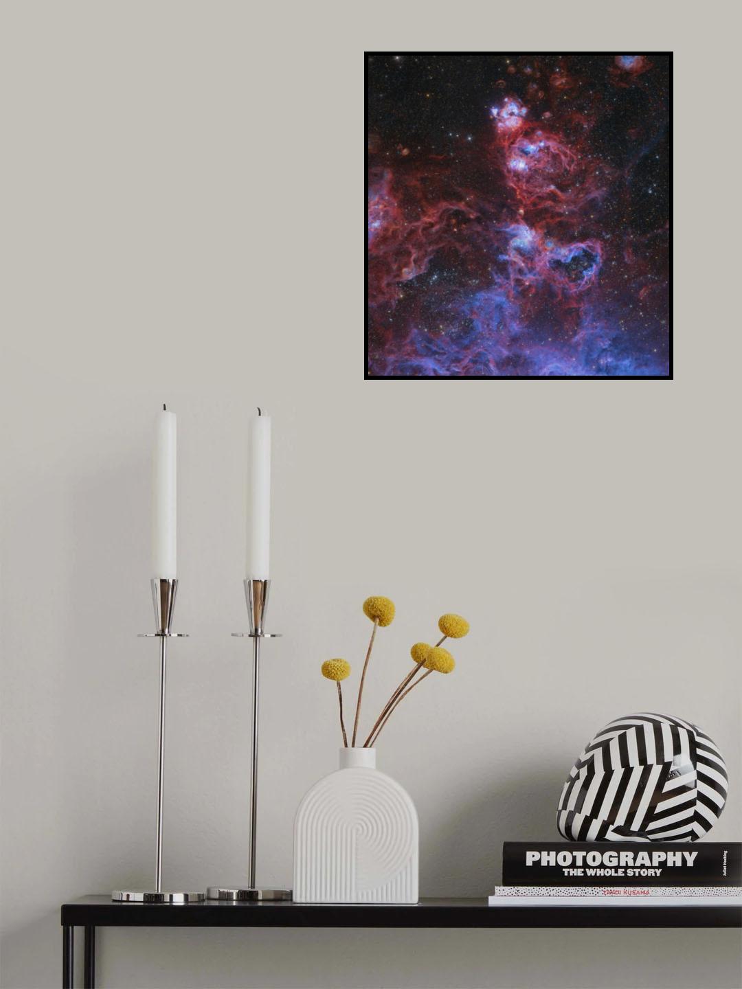 Nebulae in another galaxy Poster och Canvastavla