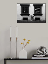 symmetrical street Poster och Canvastavla