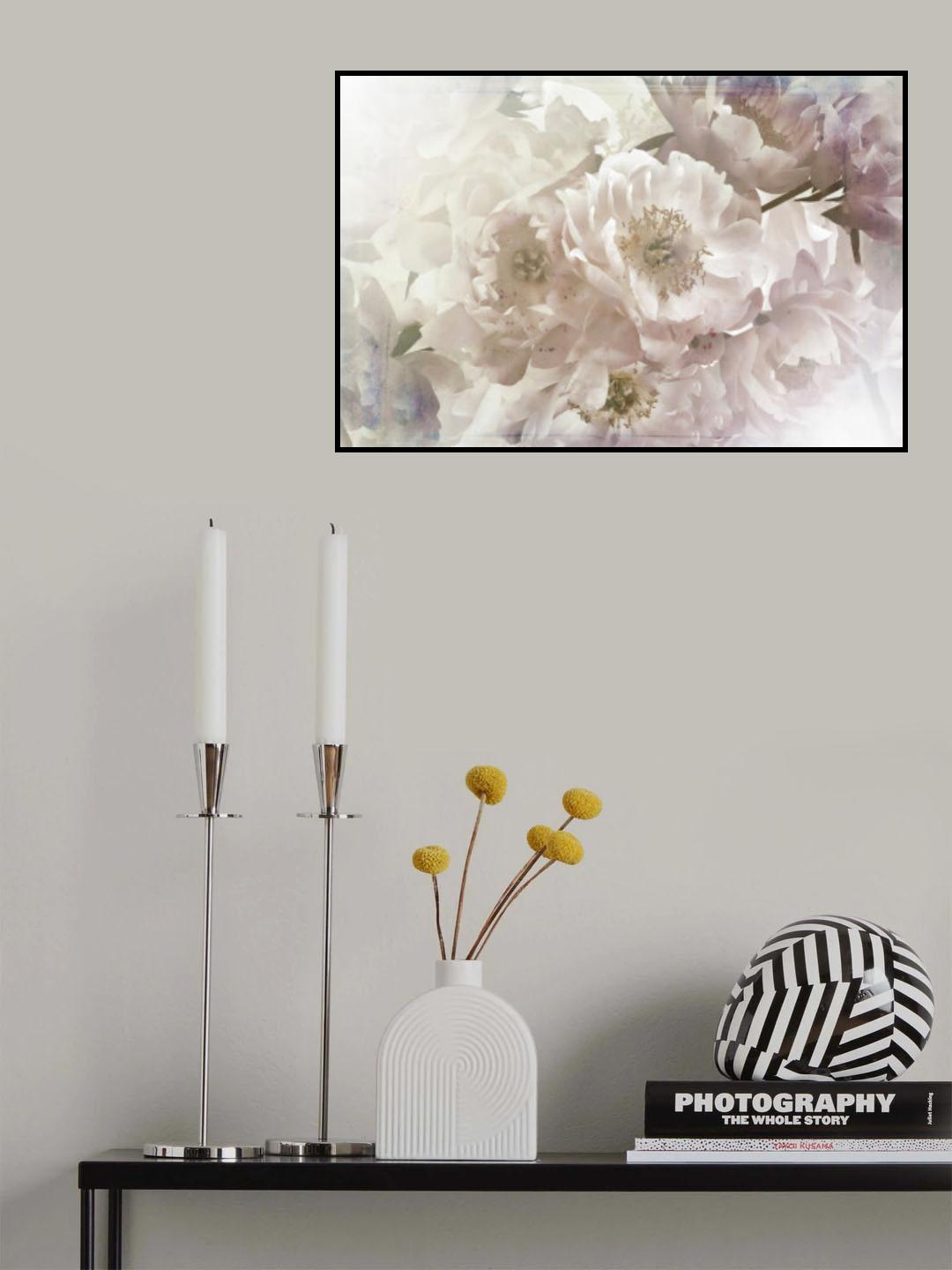 Ombre033flower Poster och Canvastavla