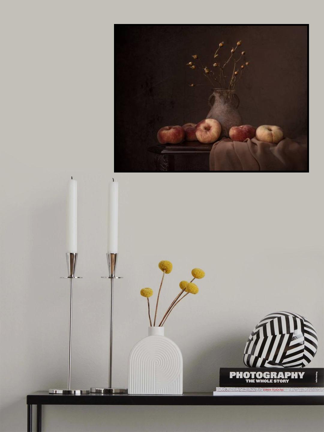 Peach Poster och Canvastavla