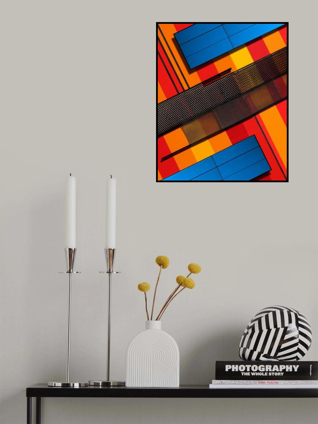 blue shields Poster och Canvastavla