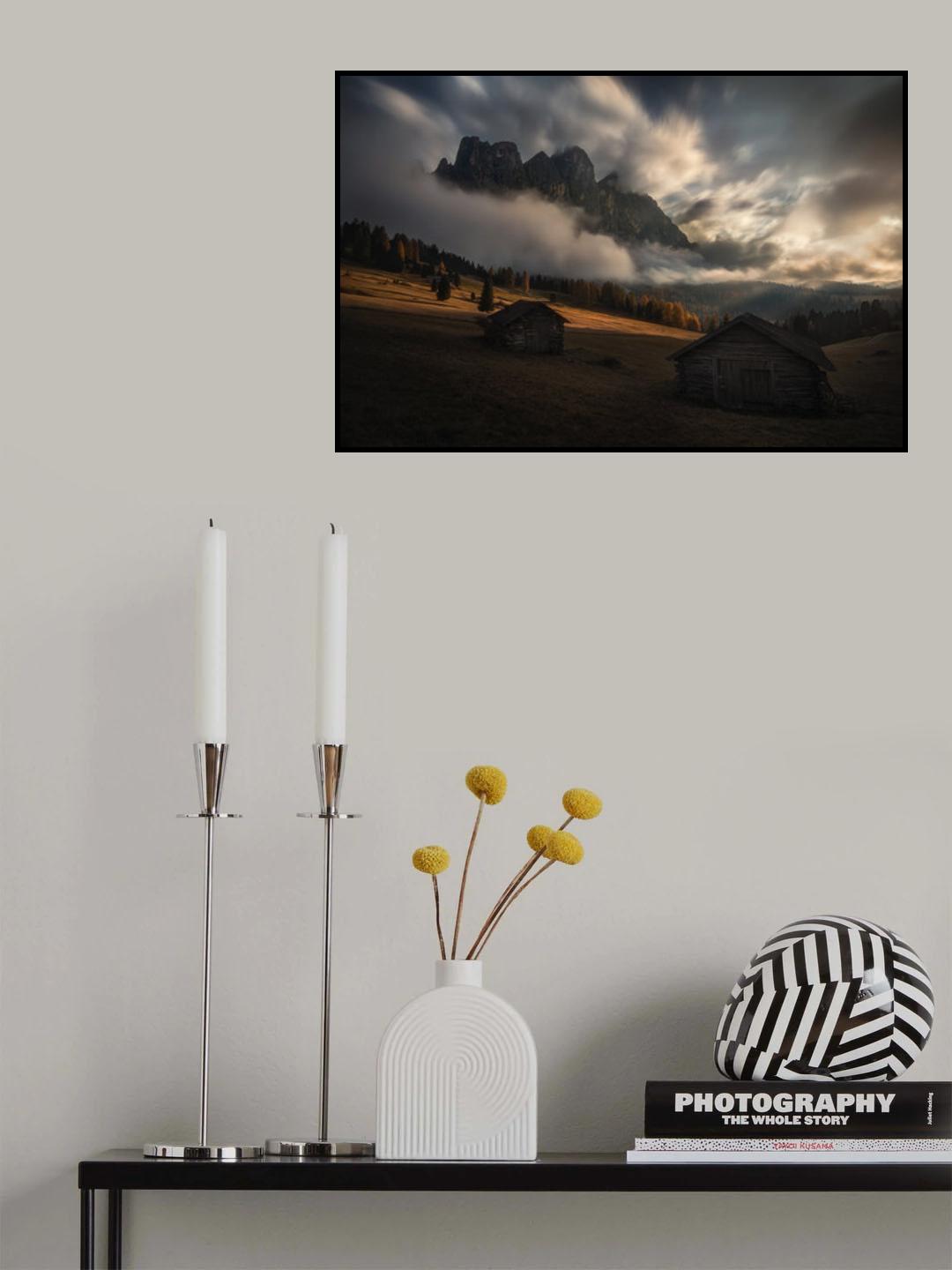 Light explosion Poster och Canvastavla