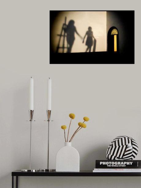 The light art Poster och Canvastavla