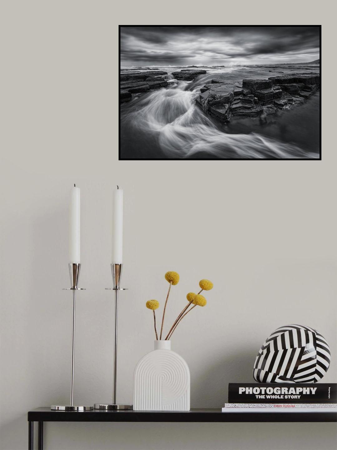 Dance of Water Poster och Canvastavla