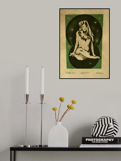 Virgo print Poster och Canvastavla