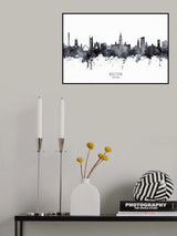 Bolton England Skyline Poster och Canvastavla