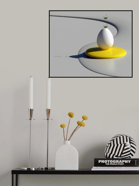 Egg Shapes Poster och Canvastavla