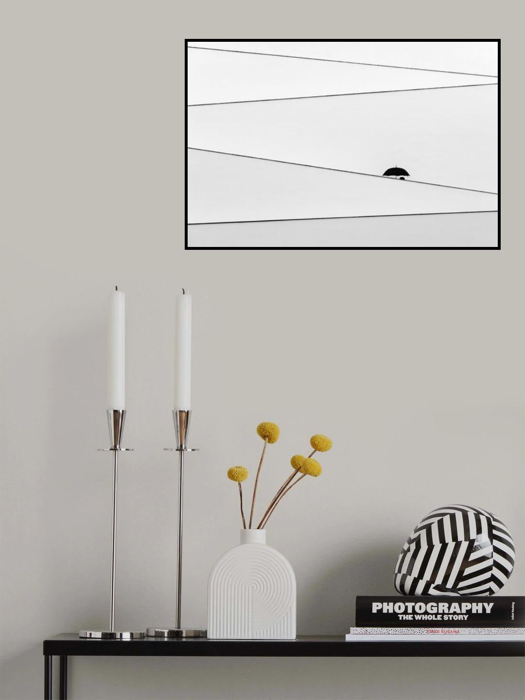 Over There, It's Raining Poster och Canvastavla