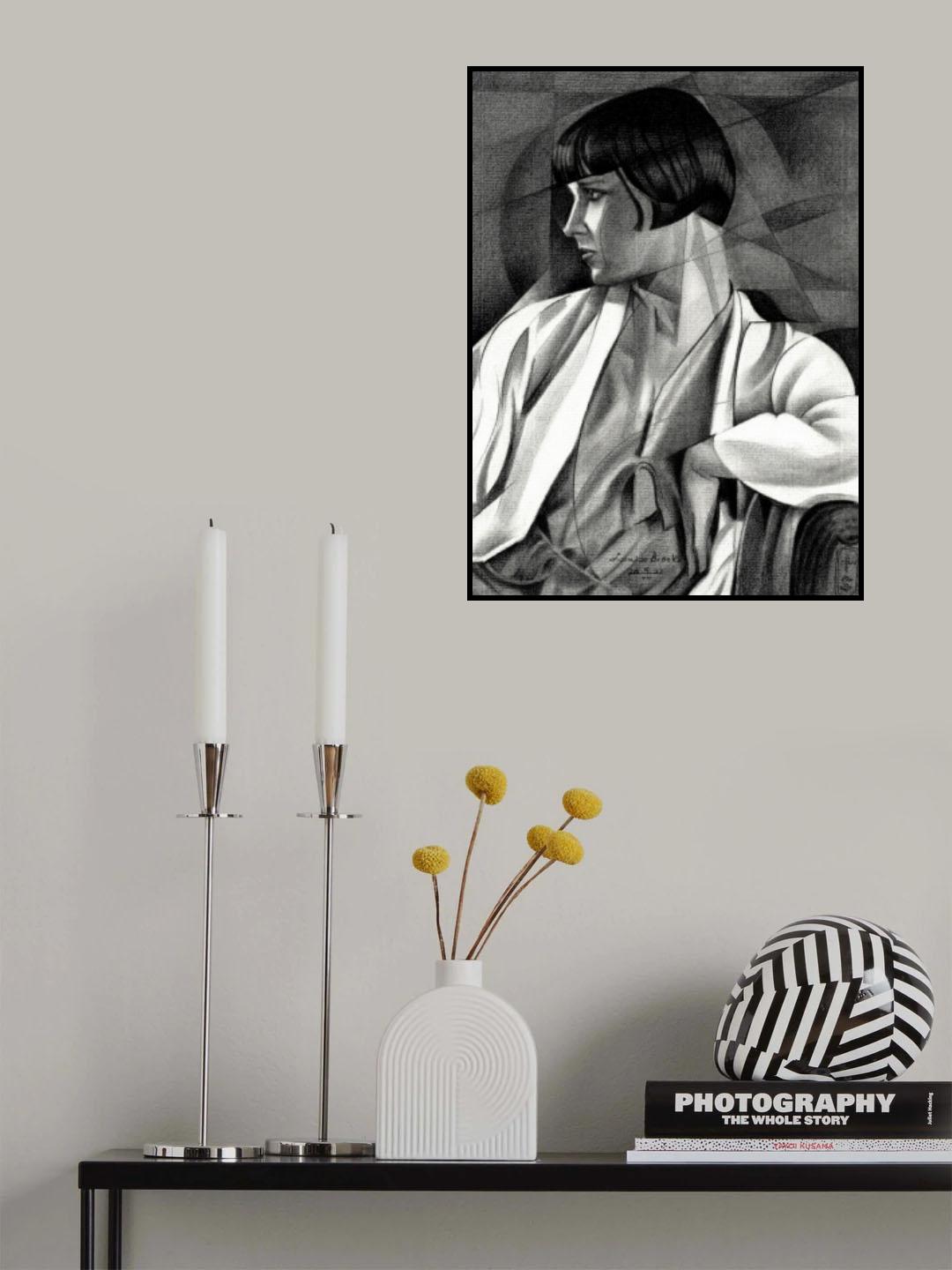 Louise Brooks 07 07 23 Poster och Canvastavla