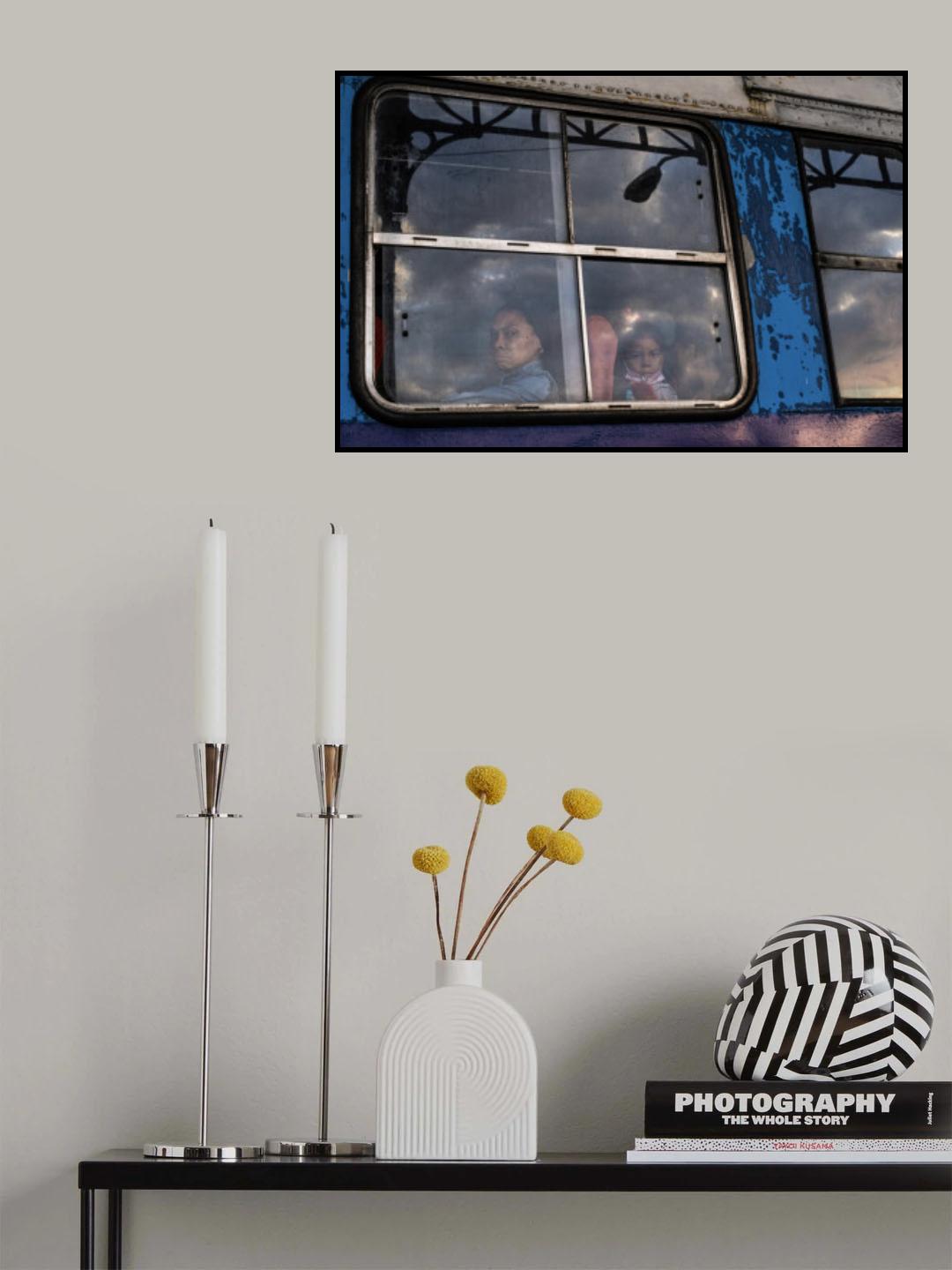 Matanzas bus station Poster och Canvastavla