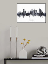 Fujairah Skyline Poster och Canvastavla