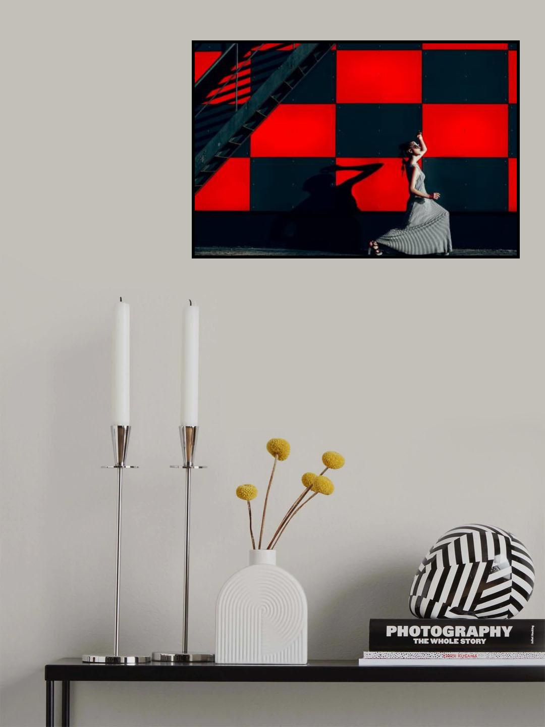 Moving the Fashion Poster och Canvastavla