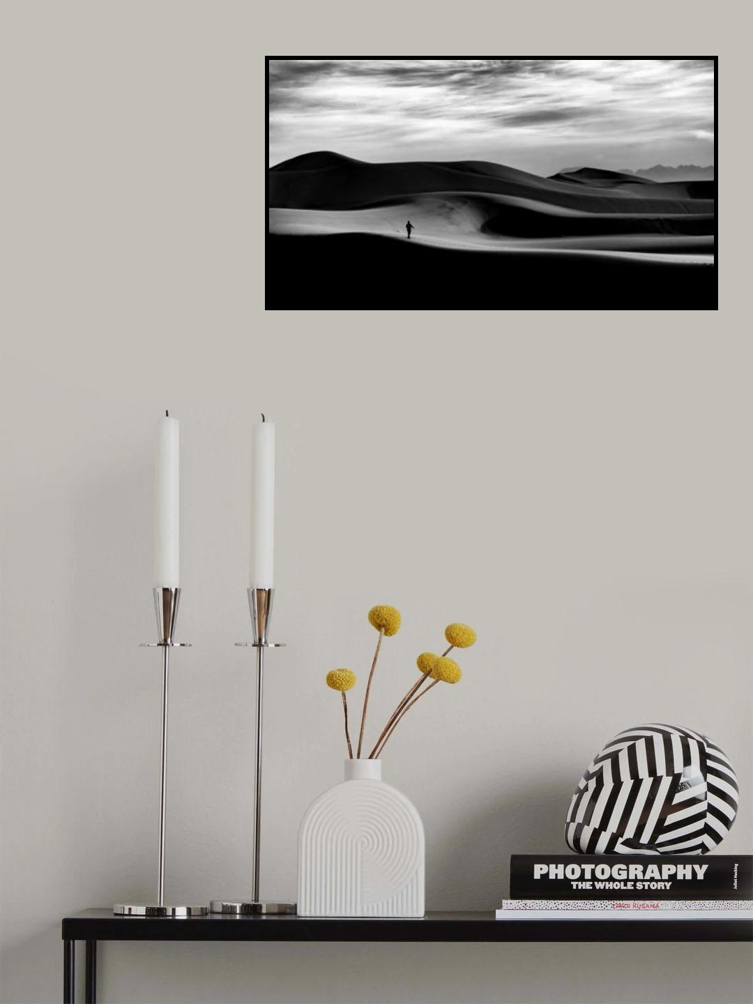 walk in the desert Poster och Canvastavla