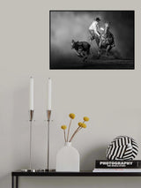 Perfect Tie-Down Roping Poster och Canvastavla