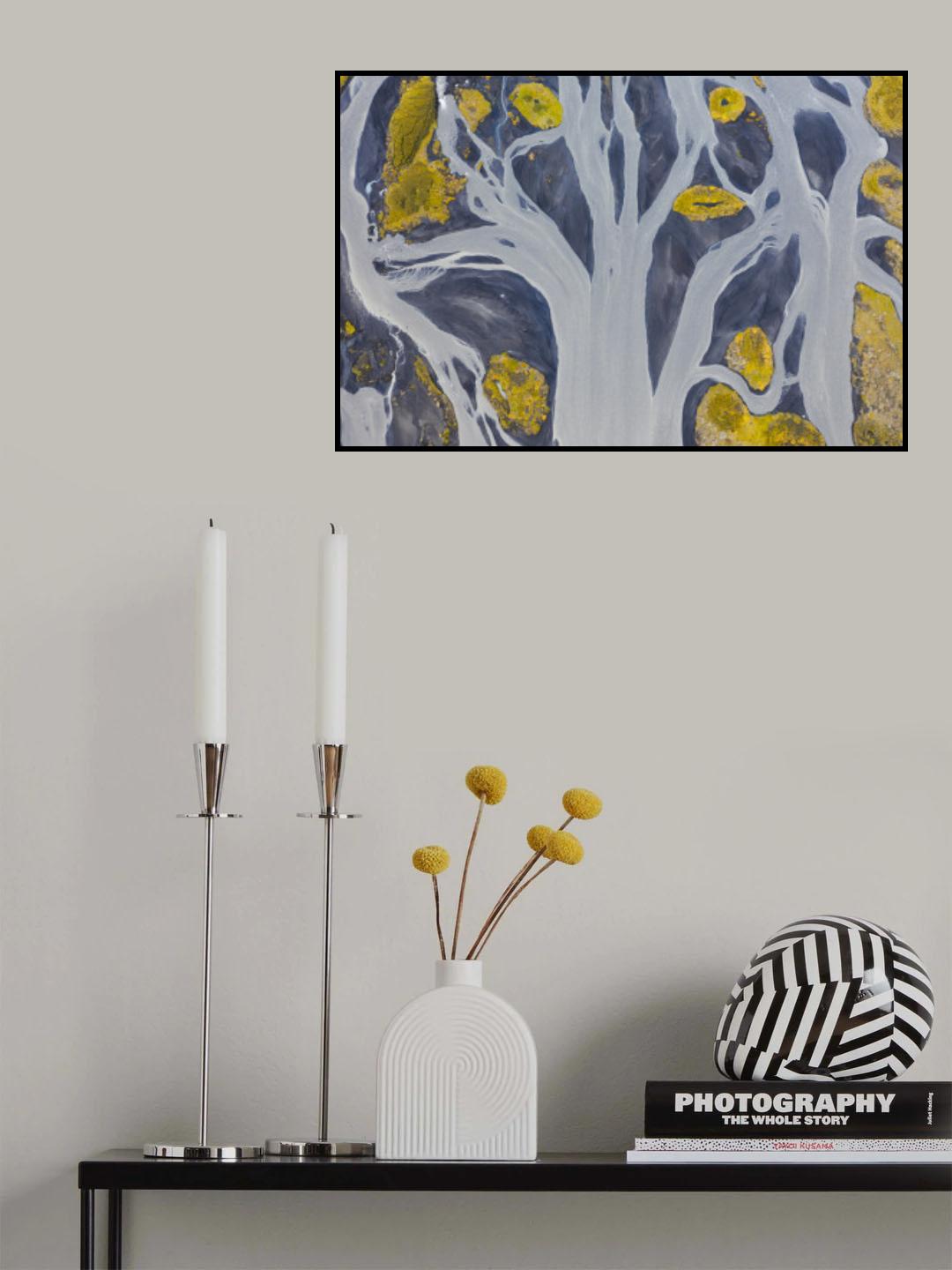 Drawings of the earth - Tree of Life Poster och Canvastavla