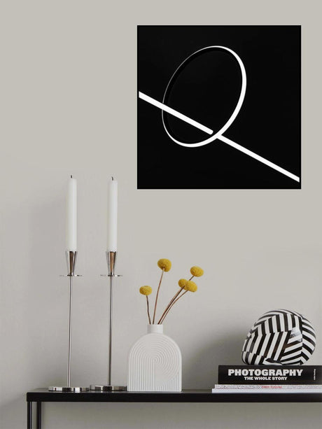 Connection between light and darkness... Poster och Canvastavla