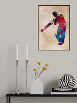 Cricket Sport Art 2 Poster och Canvastavla