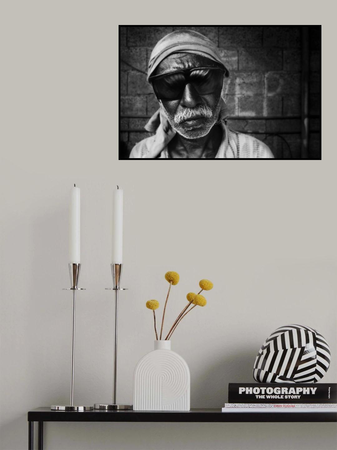 Big Glasses Poster och Canvastavla