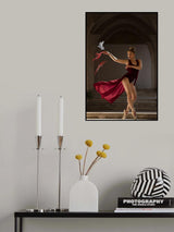 dancer in red Poster och Canvastavla