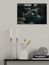 portrait of a couple on the street Poster och Canvastavla