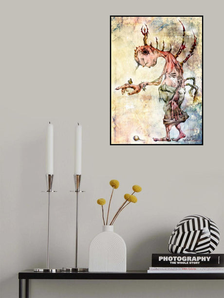 Don't look there - fantasy Poster och Canvastavla