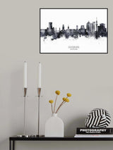 Duisburg Germany Skyline Poster och Canvastavla
