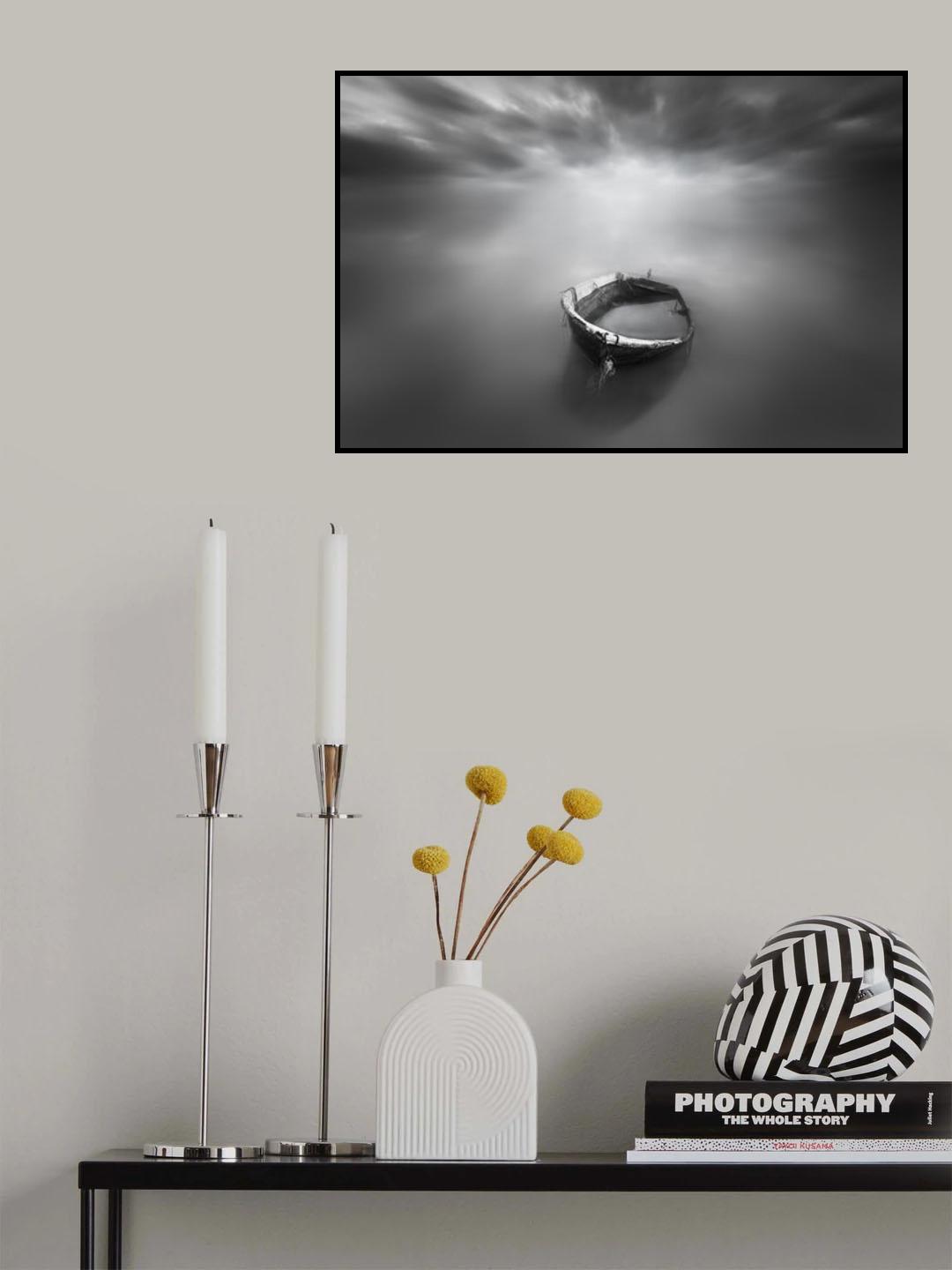 Boat Poster och Canvastavla