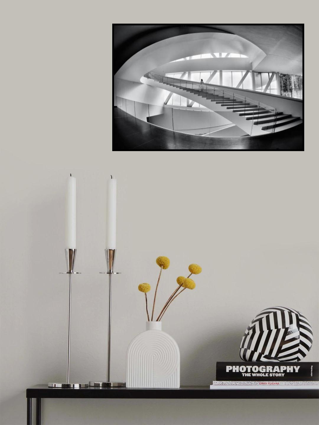 Spiral Poster och Canvastavla
