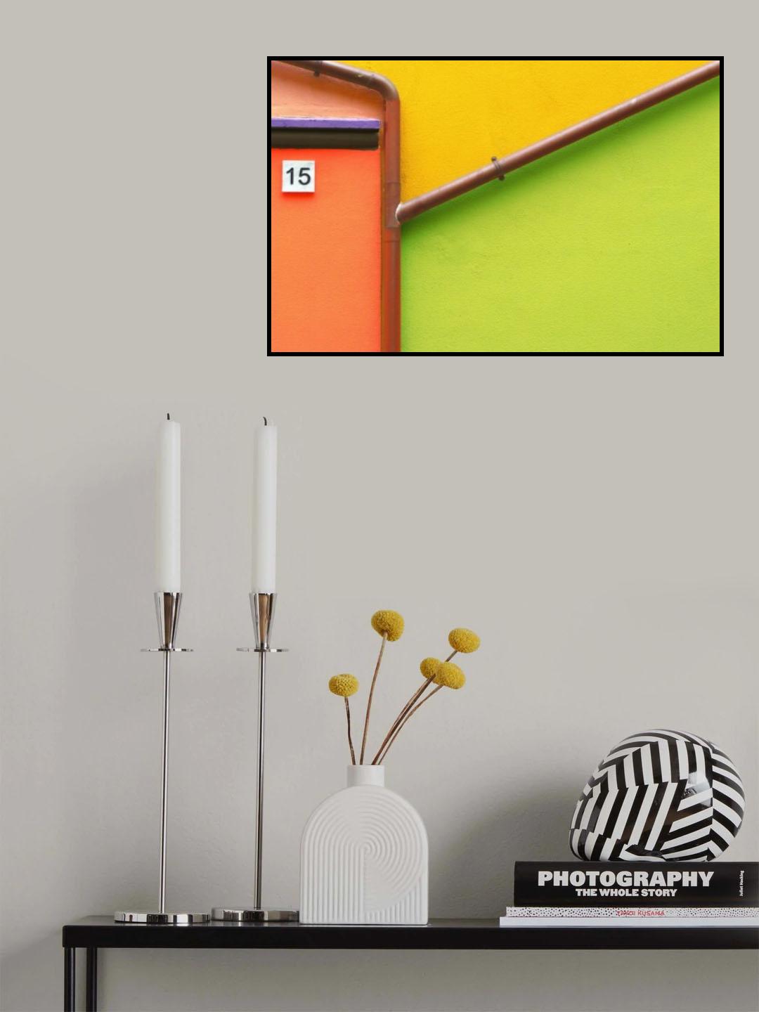 muro arlecchino Poster och Canvastavla